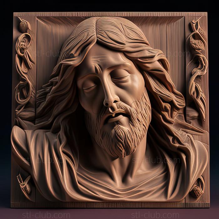 3D model st jesus (STL)